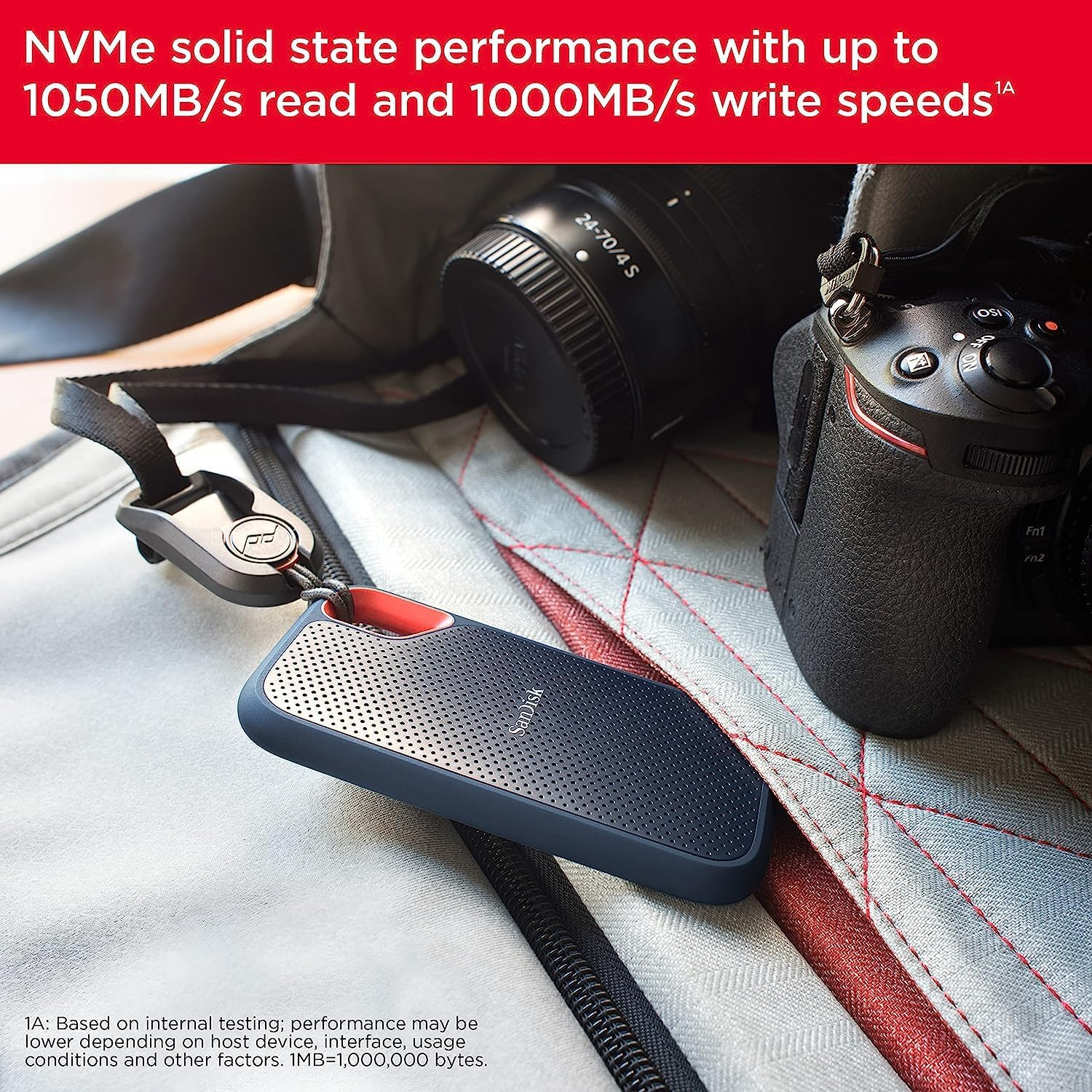يتميز محرك الأقراص الصلبة المحمول SanDisk Extreme PRO بواجهة USB 4.0، وسرعات قراءة تصل إلى 3800 ميجابايت/ثانية وسرعات كتابة تصل إلى 3700 ميجابايت/ثانية، وتوافق مع الإصدارات السابقة من واجهات USB 3.2 و