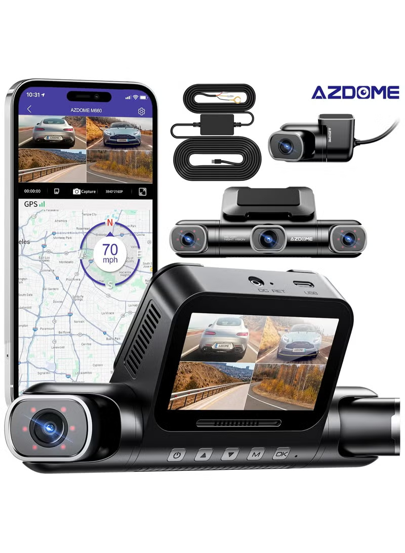 أزدوم داش كام 4K M660 - أحدث إصدار داش كام