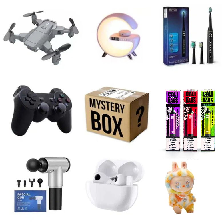 A surprise box concealing unique electronic treasures.