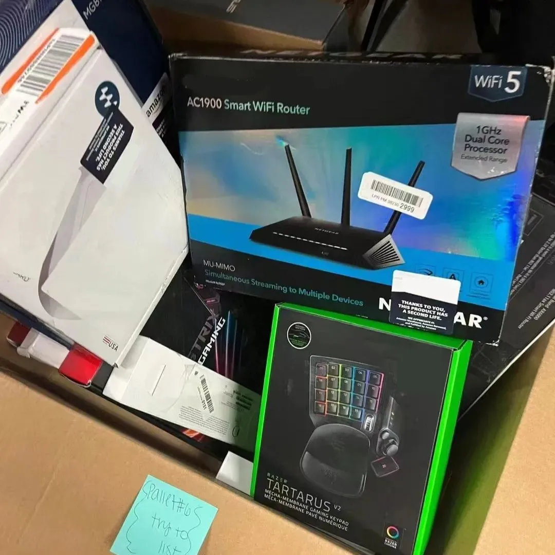 A surprise box concealing unique electronic treasures.