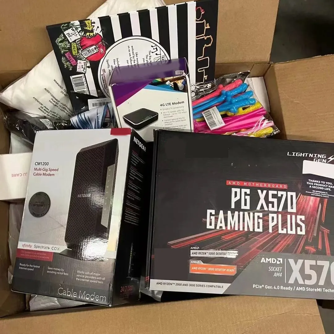 A surprise box concealing unique electronic treasures.